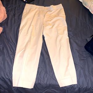 Ann Taylor Petite Khaki Dress Pants
